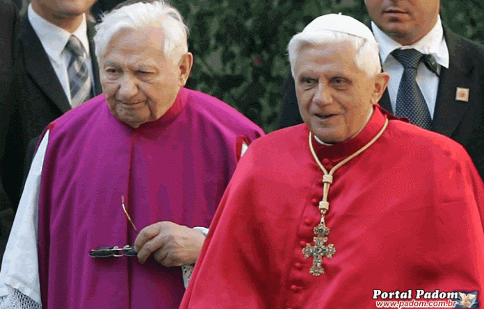Georg Ratzinger e seu irmão Papa Bento