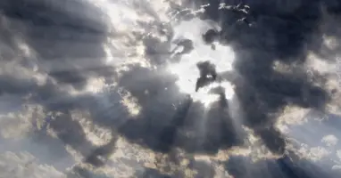 Vendo Jesus Cristo nas nuvens