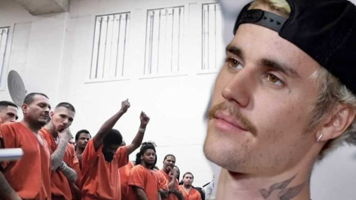 Justin Bieber visita prisão para falar do amor de Jesus