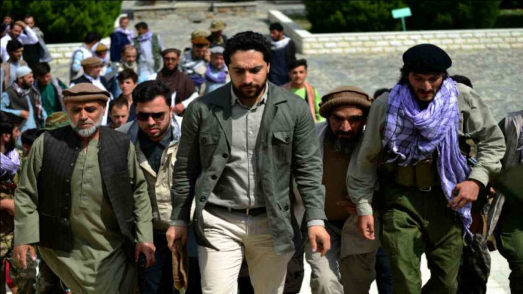 Ahmad Massoud reuniu uma força de cerca de 9.000 pessoas para conter o Talibã.  (Crédito da foto: AFP)
